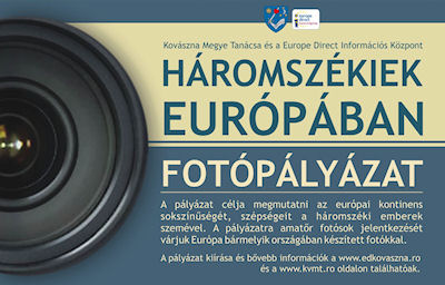 Concurs de fotografie – „Covăsneni în Europa”