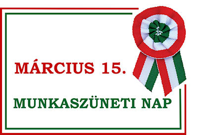 Idén is ünnepnap március 15.