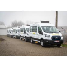 Livrare completă: toate cele 36 de microbuze electrice au ajuns în comunitățile din judeţul Covasna!